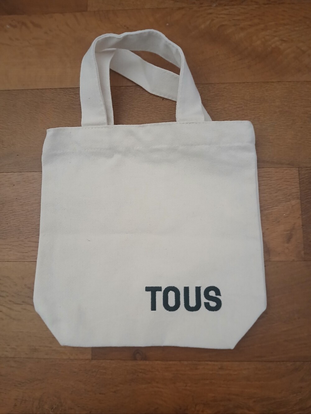 NWOT/ TOUS canvas mini tote bag